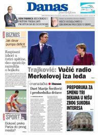 Danas - broj 7700, 29. okt 2018.