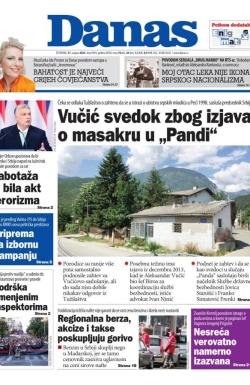 Danas - broj 9394, 31. avg 2023.