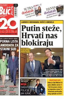 Blic - broj 7126, 13. dec 2016.