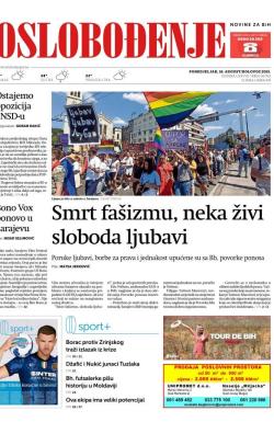Oslobođenje - broj 26762, 16. avg 2021.