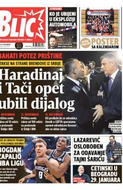 Blic - broj 7858, 29. dec 2018.