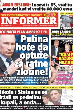 Informer - broj 1345, 28. sep 2016.
