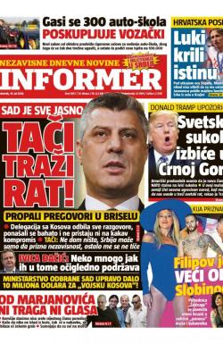 Informer - broj 1897, 19. jul 2018.
