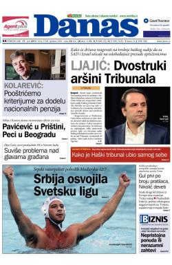 Danas - broj 5740, 17. jun 2013.