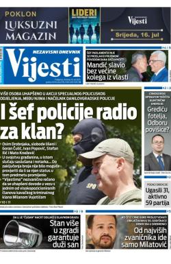 Vijesti - broj 9768, 10. jul 2025.