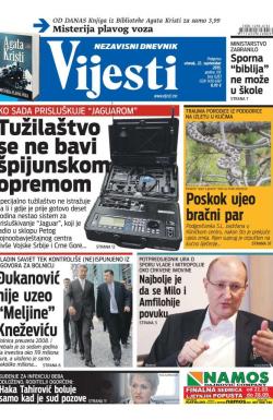 Vijesti - broj 6283, 22. sep 2015.