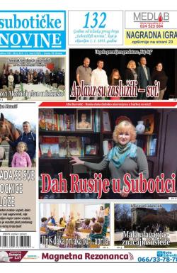 Nove Subotičke novine - broj 414, 21. mar 2025.