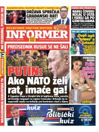 Informer - broj 4076, 6. sep 2025.