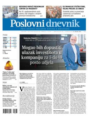 Poslovni Dnevnik - broj 4806, 27. mar 2023.