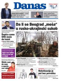 Danas - broj 9277, 13. apr 2023.