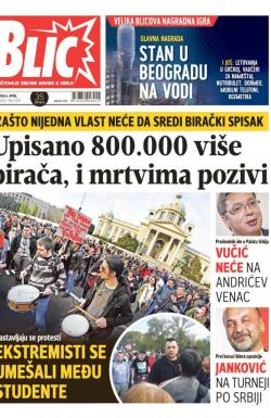 Blic - broj 7236, 6. apr 2017.