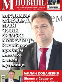M Novine, Sr. Mitrovica - broj 796, 22. mar 2017.