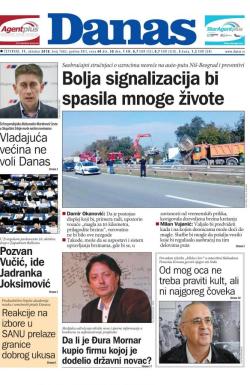 Danas - broj 7682, 11. okt 2018.