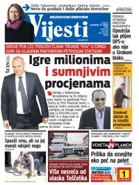 Vijesti - broj 6067, 16. feb 2015.