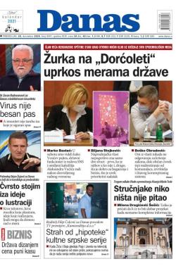 Danas - broj 8491, 28. dec 2020.