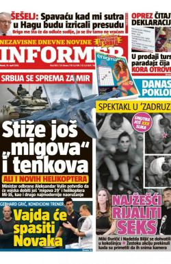 Informer - broj 1813, 10. apr 2018.