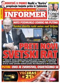 Informer - broj 1087, 25. nov 2015.