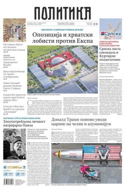 Politika - broj 39941, 11. feb 2025.