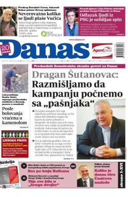Danas - broj 7376-7377, 9. dec 2017.