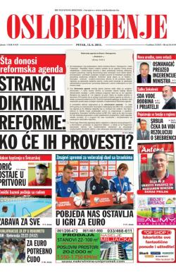 Oslobođenje - broj 24.619, 12. jun 2015.