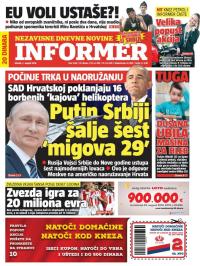 Informer - broj 1296, 2. avg 2016.