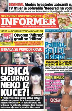 Informer - broj 1206, 18. apr 2016.