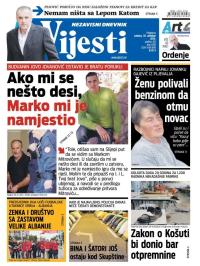 Vijesti - broj 6301, 10. okt 2015.