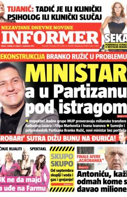 Informer - broj 404, 31. avg 2013.