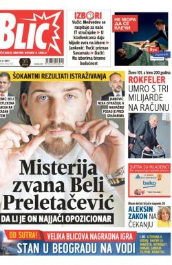 Blic - broj 7220, 21. mar 2017.