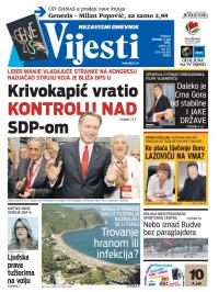 Vijesti - broj 6173, 4. jun 2015.