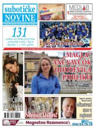 Nove Subotičke novine - broj 364, 29. mar 2024.