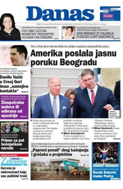 Danas - broj 8806, 8. nov 2021.