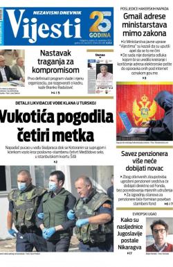 Vijesti - broj 8769, 10. sep 2022.