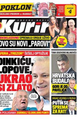 Kurir - broj 919, 26. avg 2016.