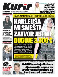 Kurir - broj 3543, 7. avg 2013.