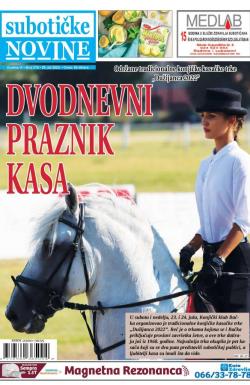 Nove Subotičke novine - broj 279, 29. jul 2022.