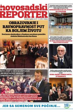 Novosadski reporter - broj 217, 11. apr 2019.