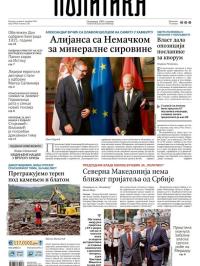 Politika - broj 39820, 8. okt 2024.