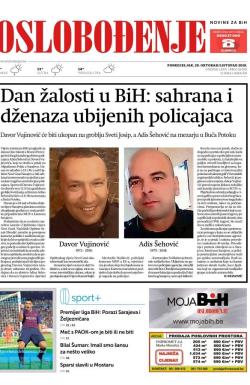 Oslobođenje - broj 25835, 29. okt 2018.