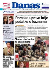 Danas - broj 6171, 22. avg 2014.