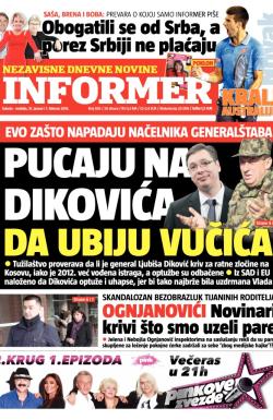 Informer - broj 836, 31. jan 2015.