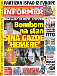 Informer CG - broj 1101, 11. dec 2015.
