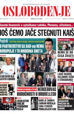 Oslobođenje - broj 24.144, 22. feb 2014.