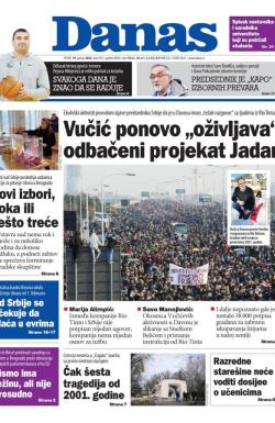 Danas - broj 9512, 19. jan 2024.