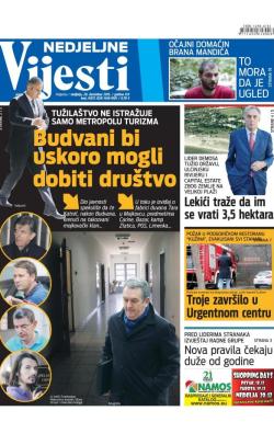 Vijesti - broj 6372, 20. dec 2015.