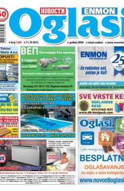 Novosti oglasi - broj 1389, 11. nov 2015.