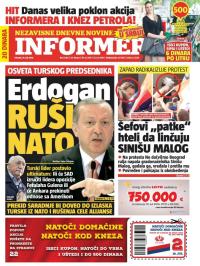 Informer - broj 1284, 19. jul 2016.