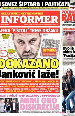 Informer - broj 903, 22. apr 2015.