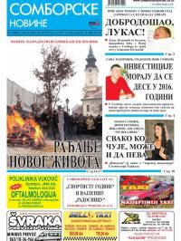 Somborske novine - broj 3211, 8. jan 2016.