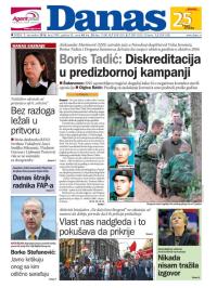 Danas - broj 7009, 7. dec 2016.